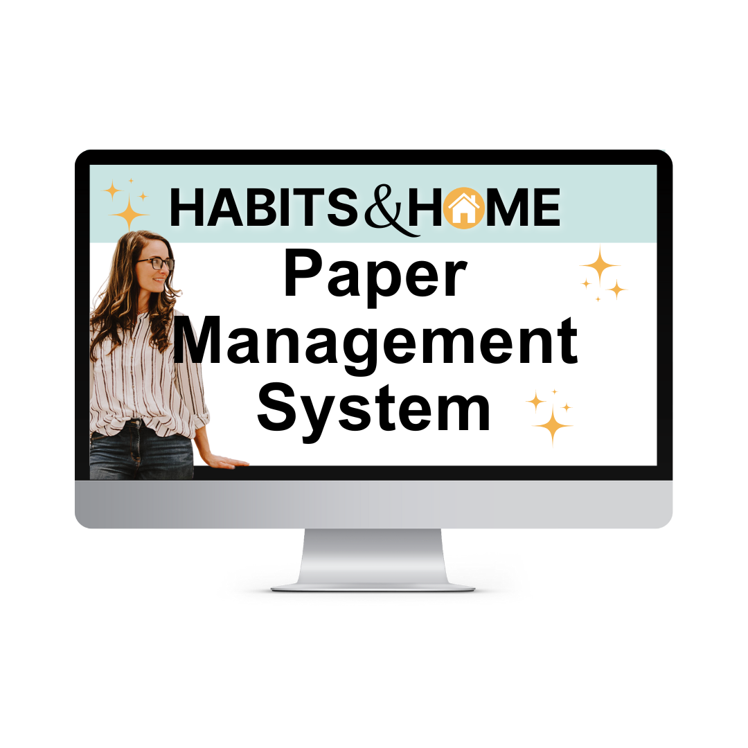 Paper Management System – Habits and Home Shop